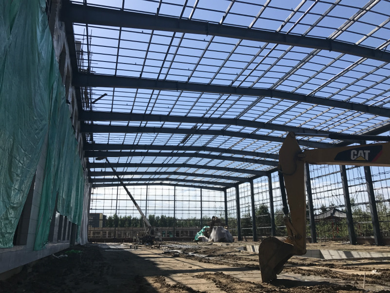 燕郊福成花园办公温室项目建设
